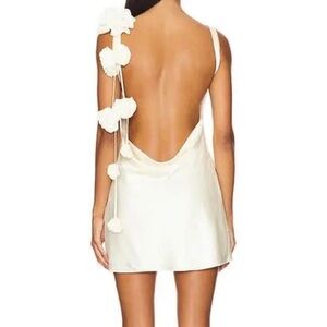 Lovers and Friends x Maggie MacDonald Mariam rosette detail Mini Dress